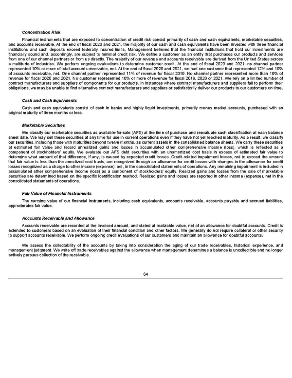 Annua lReport - Page 64