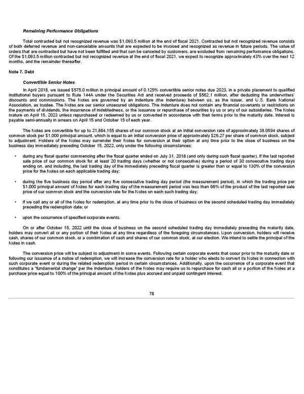 Annua lReport - Page 78